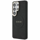 Case Guess Saffiano Peony Embossed Ring MagSafe for Samsung Galaxy S26 Ultra black