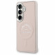 Case Karl Lagerfeld Embossed Ring RSG Logo MagSafe for Samsung Galaxy S26 pink