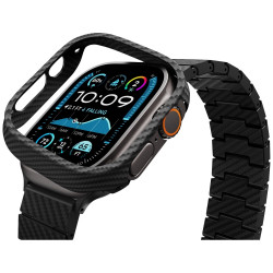 Case PITAKA Air Case for Apple Watch Ultra 1/2/3 (49 mm) black and gray