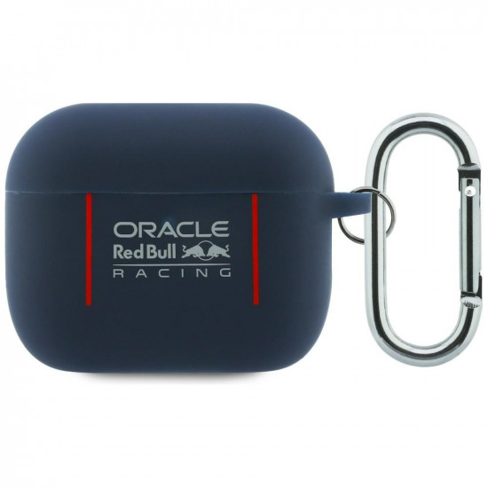 Case Red Bull Silicone Logo &amp; Lines for AirPods Pro 3 navy blue