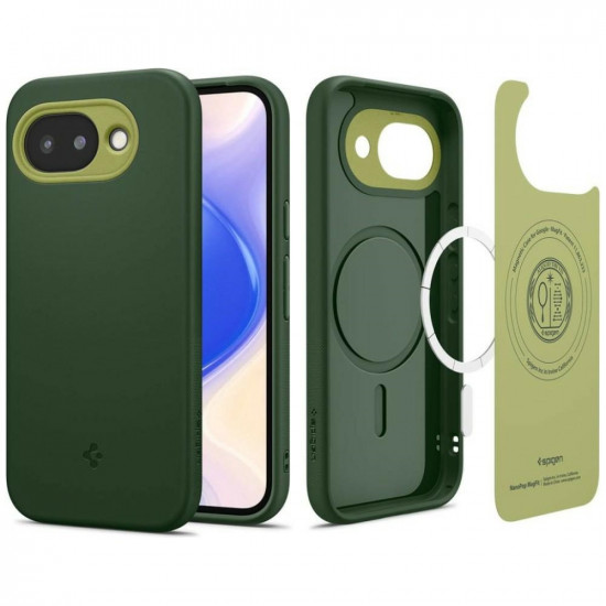 Case Spigen Nano Pop Hybrid Mag MagSafe for Google Pixel 10a green