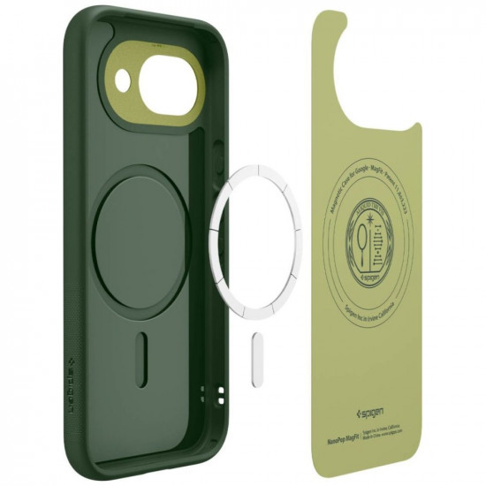 Case Spigen Nano Pop Hybrid Mag MagSafe for Google Pixel 10a green