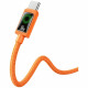 Cable USAMS SJ773 PD 60W USB-C/USB-C 1.2m orange