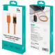 Cable USAMS SJ773 PD 60W USB-C/USB-C 1.2m orange