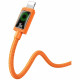 Cable USAMS SJ774 PD 30W USB-C/Lightning 1.2m orange