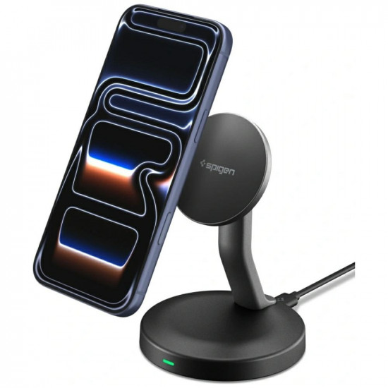 Wireless charger Spigen Essential EF151MS 15W MagSafe black