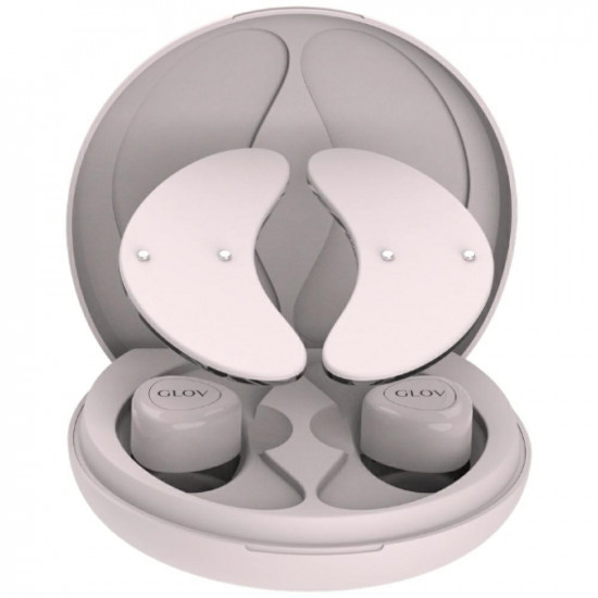 GLOV LunaEye LED eye patches with charging case