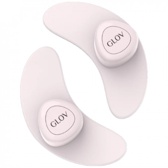 GLOV LunaEye LED eye patches with charging case