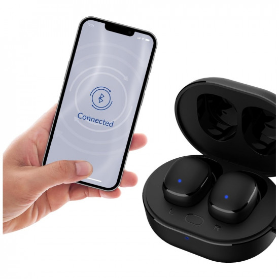 Wireless Earbuds 3MK FlowBuds 6.0 Black Wireless Earbuds 3MK FlowBuds 6.0 Black