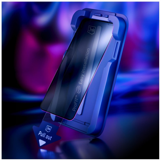 3MK HardGlass Max Privacy Glass for Samsung Galaxy S26 Black