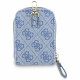 Universal lanyard with wallet Guess 4G Metal Logo blue