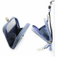 Universal lanyard with wallet Guess 4G Metal Logo blue