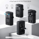 Anker Travel Adapter Nano 5in1 (A9215H11) for EU, UK, US, AU, 20W, 2x USB C, 2x USB A, 20W White