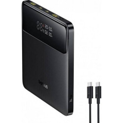 Baseus Power Bank Blade H1 Lite (P10021604123 00) Type C Cable Included, 4 Port Output, 100W, 20.000mAh, Digital Display Black