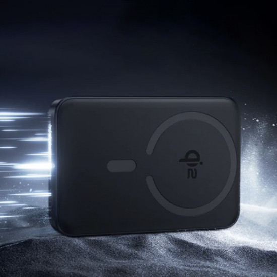 Baseus Power Bank EnerFill FM12 (E0028500) Magnetic, Qi2 Technology, 10.000mAh, 22.5W Cosmic Black
