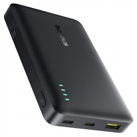 Baseus Power Bank EnerFill FP21 (P1008210D123 00) Dual Port, 10000mAh, 22.5W, Slim Design Black