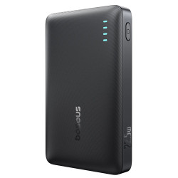 Baseus Power Bank EnerFill FP21 (P1008210D123 00) Dual Port, 10000mAh, 22.5W, Slim Design Black