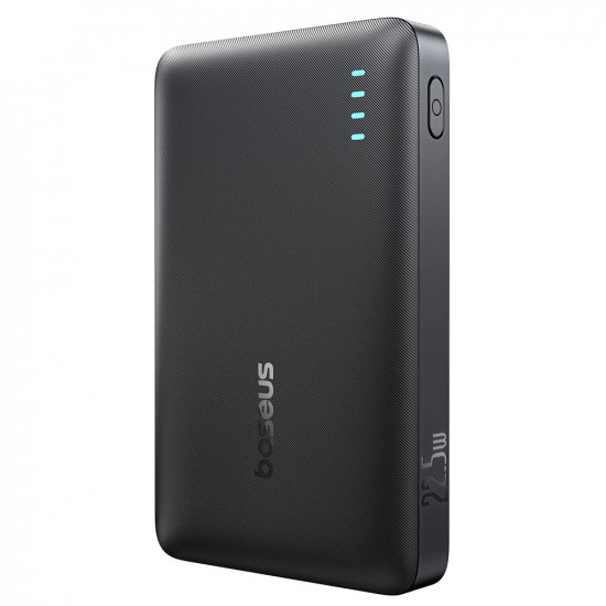 Baseus Power Bank EnerFill FP21 (P1008210D123 00) Dual Port, 10000mAh, 22.5W, Slim Design Black