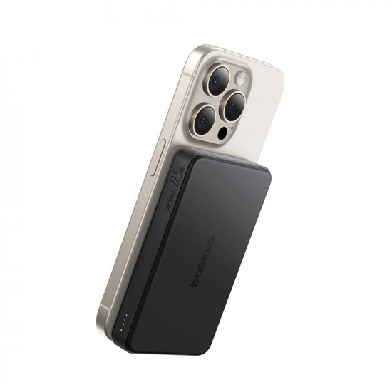 Baseus Power Bank Airpow II (P10080000123 00) Magnetic, Qi2 Technology, 22.5W, 10000mAh Black