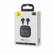 Baseus Wireless Earbuds Bass BS2 Lite (A0010A02) Bluetooth 6.0, SuperBass, 2 Mic ENC, 40 Hour Battery Life, IP55 Black
