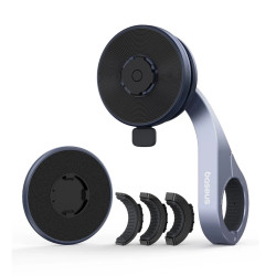 Baseus Bike Phone Holder PrimeTrip VB1 (C0013D00) Magnetic, Aluminium Alloy Black