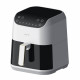 Deerma Air Fryer (DEM KZ130W) 5.5l, 6x Programs, Temperature Range 80 200°C, Cooking Scheduling Feature, 1300W White