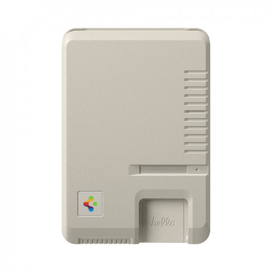 Spigen Classic LS Mag Fit Wallet with Magsafe (AFA10949) Easy Access, Retro Silhouette, Slim Design Stone