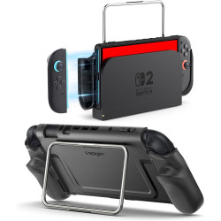 Spigen Protective Case Dual Grip Pro (ACS10196) for Nintendo Switch 2 Black