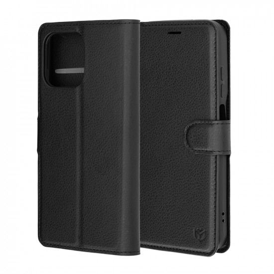 Techsuit Leather Folio Motorola Moto G77 / G67 Black Techsuit Leather Folio Motorola Moto G77 / G67 Black