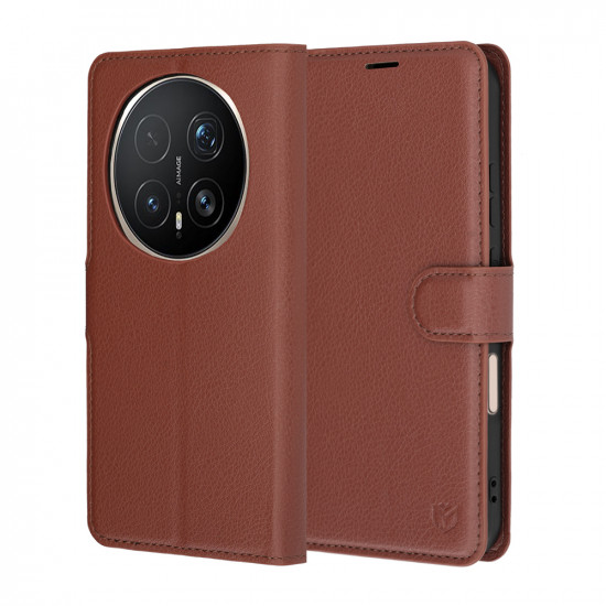 Techsuit Leather Folio Honor Magic8 Pro Brown Techsuit Leather Folio Honor Magic8 Pro Brown