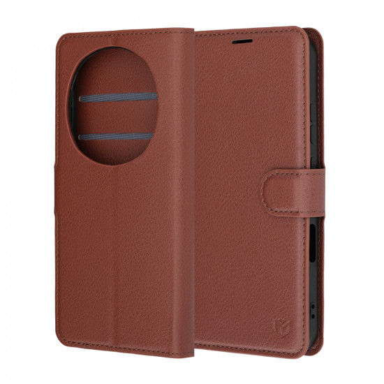 Techsuit Leather Folio Honor Magic8 Pro Brown Techsuit Leather Folio Honor Magic8 Pro Brown