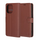 Techsuit Leather Folio Oppo Reno15 F / Reno15 FS 5G Brown