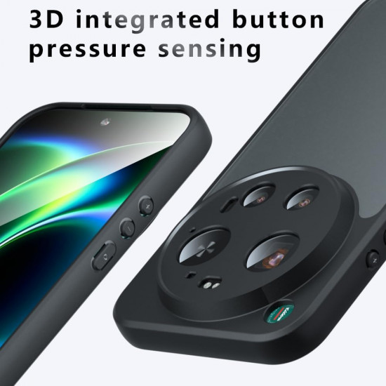 Techsuit PureFrost MagSafe Xiaomi 17 Ultra Frosted Black