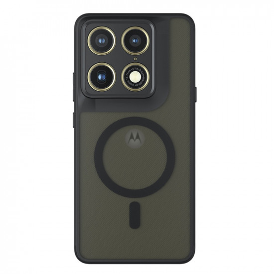 Techsuit PureFrost MagSafe Motorola Signature Frosted Black