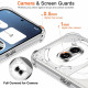Techsuit Shockproof Clear Silicone Nothing Phone (4a) Pro Clear