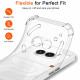 Techsuit Shockproof Clear Silicone Nothing Phone (4a) Clear