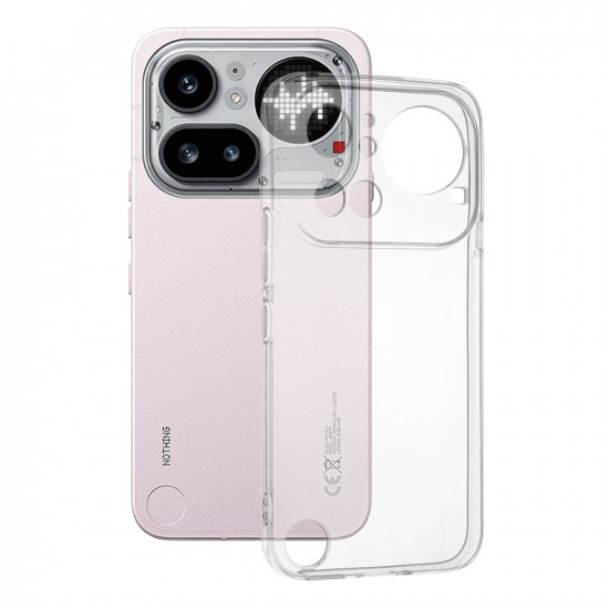 Techsuit Clear Silicone Nothing Phone (4a) Pro Transparent
