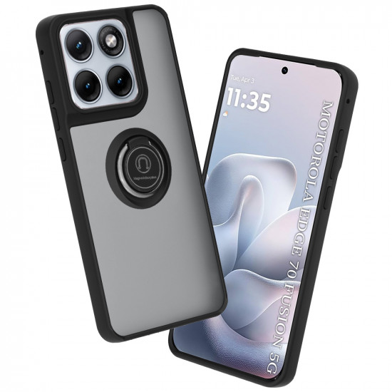 Techsuit Glinth Motorola Edge 70 Fusion Black Techsuit Glinth Motorola Edge 70 Fusion Black
