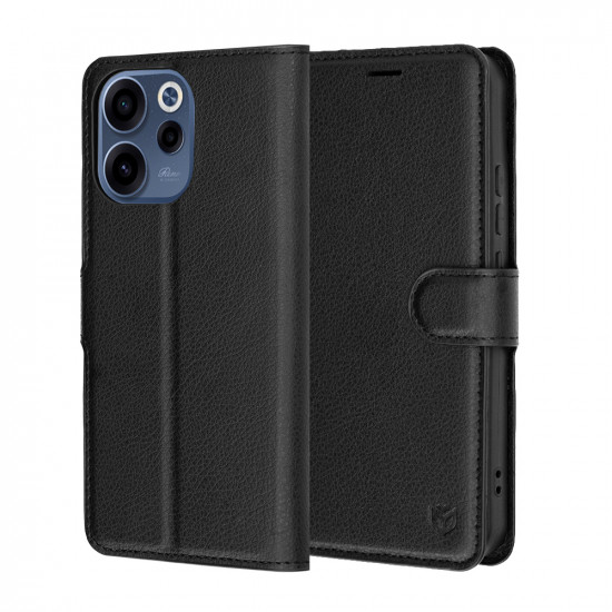Techsuit Leather Folio Oppo Reno15 F / Reno15 FS 5G Black