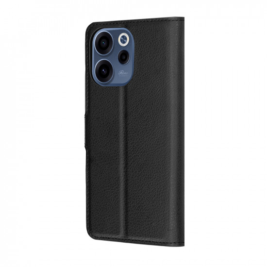 Techsuit Leather Folio Oppo Reno15 F / Reno15 FS 5G Black