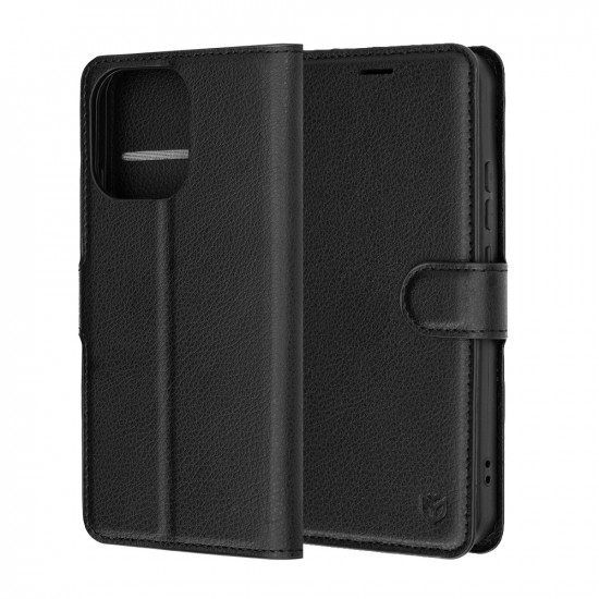 Techsuit Leather Folio Oppo Reno15 F / Reno15 FS 5G Black