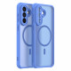 Techsuit HaloFrost II MagSafe Samsung Galaxy A56 5G Sky Blue Techsuit HaloFrost II MagSafe Samsung Galaxy A56 5G Sky Blue