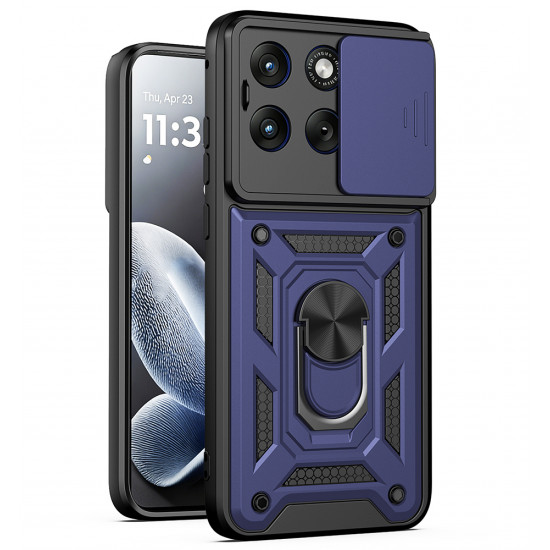 Techsuit CamShield Series Motorola Edge 70 Fusion Blue
