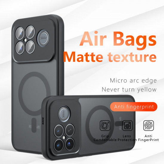 Techsuit PureFrost MagSafe Xiaomi Poco F8 Ultra Frosted Black