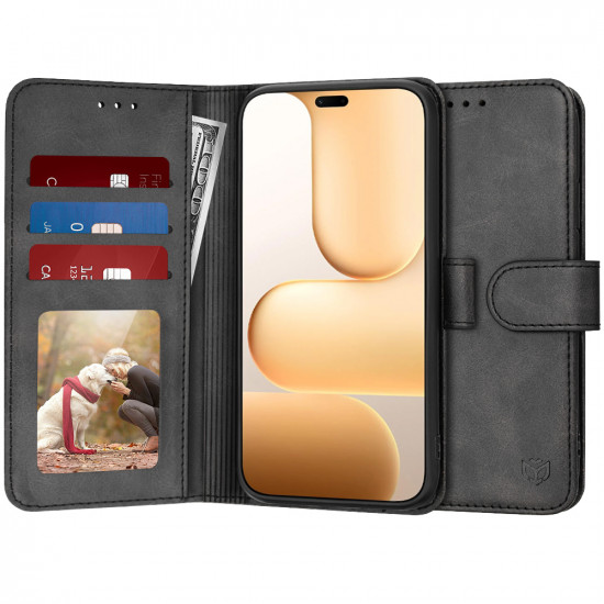 Techsuit Diary Book Honor 600 Lite Black Techsuit Diary Book Honor 600 Lite Black