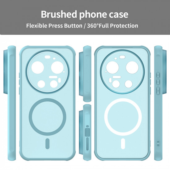 Techsuit HaloFrost II MagSafe Xiaomi 17 Ultra Mint Green Techsuit HaloFrost II MagSafe Xiaomi 17 Ultra Mint Green