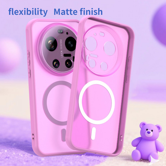 Techsuit HaloFrost II MagSafe Xiaomi 17 Ultra Pink Techsuit HaloFrost II MagSafe Xiaomi 17 Ultra Pink