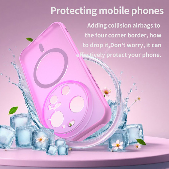 Techsuit HaloFrost II MagSafe Xiaomi 17 Ultra Pink Techsuit HaloFrost II MagSafe Xiaomi 17 Ultra Pink
