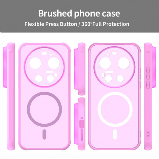 Techsuit HaloFrost II MagSafe Xiaomi 17 Ultra Pink Techsuit HaloFrost II MagSafe Xiaomi 17 Ultra Pink