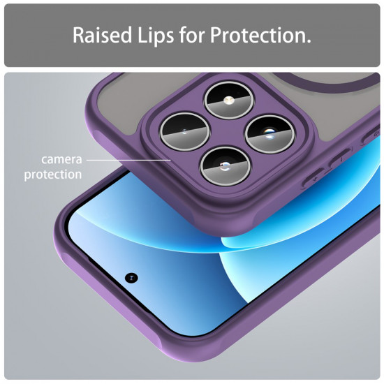 Techsuit HaloFrost II MagSafe Xiaomi 17 Purple Techsuit HaloFrost II MagSafe Xiaomi 17 Purple